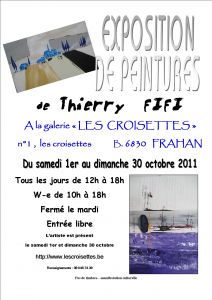 Exposition de peintures de Thierry FIFI Exposition de peintures de Thierry FIFI
